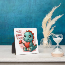 Youre Dinomite Valentine Niedlich Dinosaurier Lieb Fotoplatte