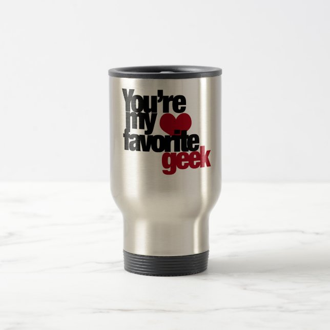 Youre mein Lieblings-Nerd Reisebecher (Mittel)