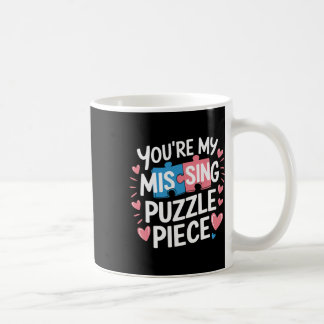 You're My Missing Puzzle Piece Valentine Matching  Kaffeetasse