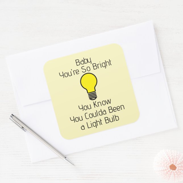 You're So Bright Sticker (Umschlag)
