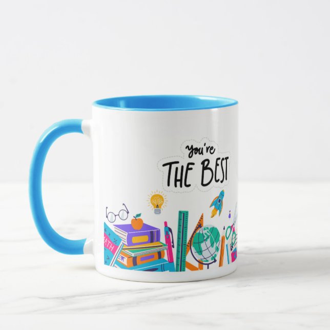 You're the Best Principal - Colorful Tasse (Links)