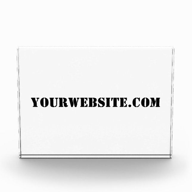 YourWebSite.com Fotoblock (Vorderseite)
