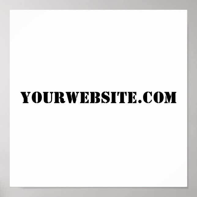 YourWebSite.com Poster (Vorne)