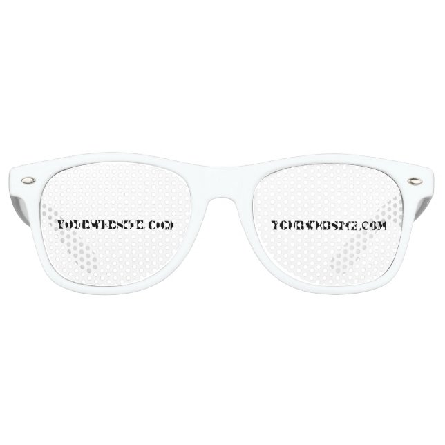 YourWebSite.com Sonnenbrille (Vorderseite)