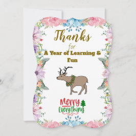 YouTeacher Superhero Custom Flat Dankeschön Karte