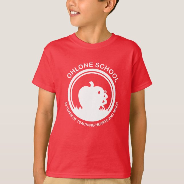 Youth Apple T - Shirt Red (Vorderseite)