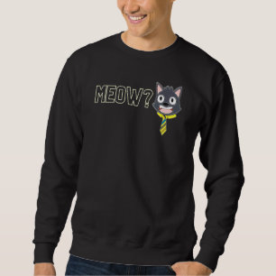 Youth Denis Business Cat Liebe Kitty Merch Sweatshirt