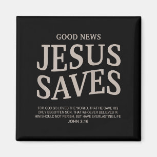 Youth Good News Jesus Rettete Funny Christlich God Magnet
