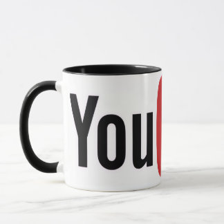 YouTube icon Mug Tasse