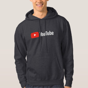 YouTube-inspiriertes Logo-T-Shirt für Video-Fans Hoodie
