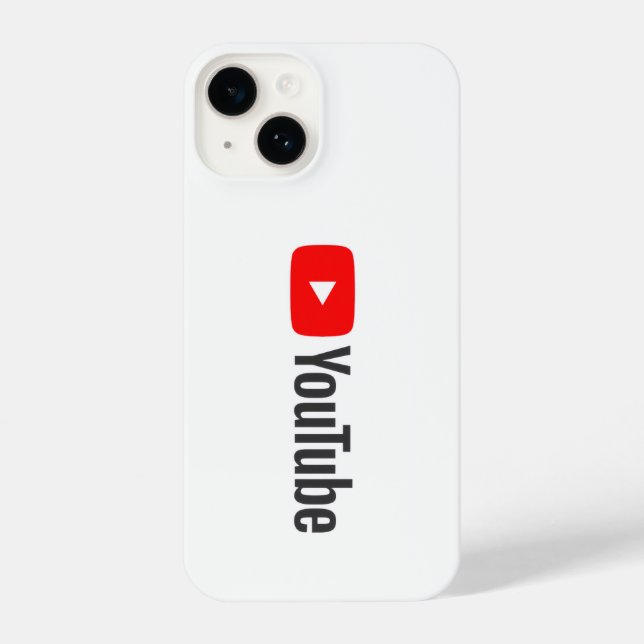 YouTube iPhone 14 Hülle (Rückseite)