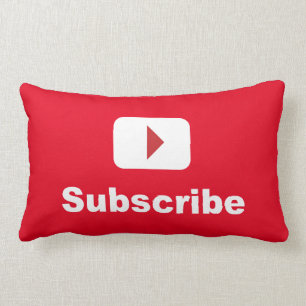 Youtube-Kanal unterzeichnen Lendenkissen