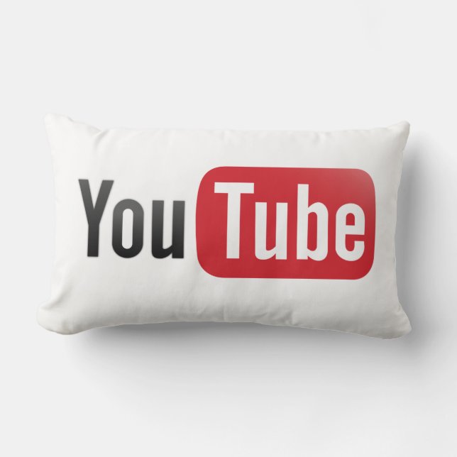 YouTube-Kissen Lendenkissen (Vorderseite)