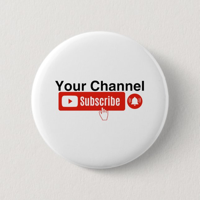 YouTuber Button (Vorderseite)
