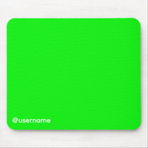 YouTuber Streamer Greenscreen mit Benutzername Mousepad