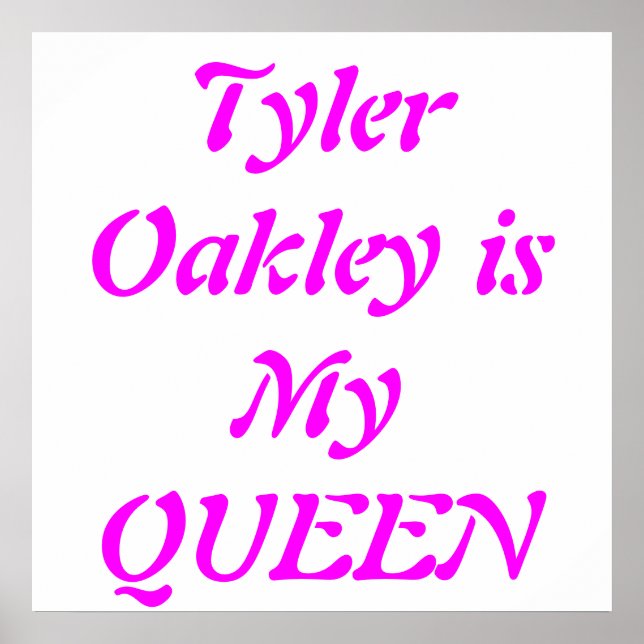 Youtuber Tyler Oakley Poster (Vorne)
