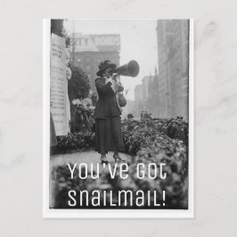 You've Got Snailmail Postcard Postkarte