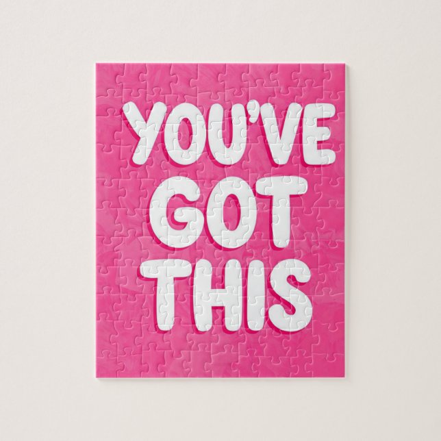 You've got this words on pink (Vertikal)