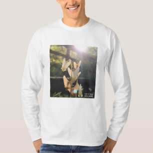 YouYou Licht des Seins langer Hülsen-T - Shirt