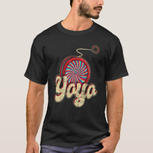 Yoyo Colorful Retro Vintag 70er 80er 90s Toy Pasti T-Shirt