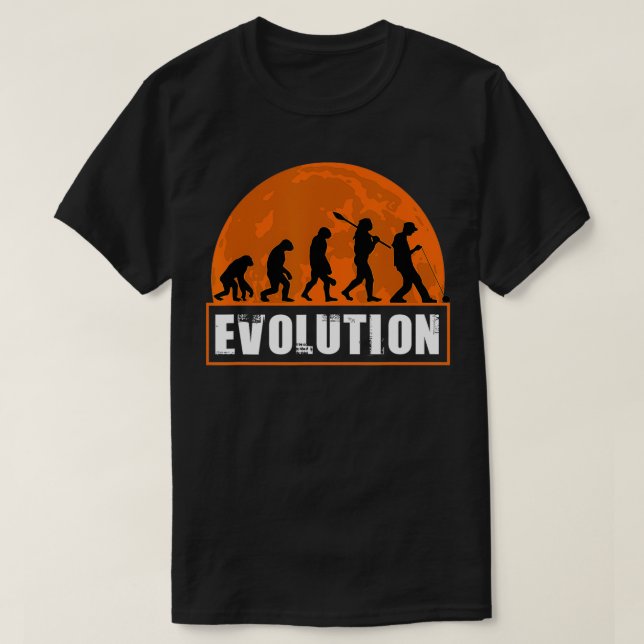 Yoyo Evolution Funny Human Evolution für Yoyo T-Shirt (Design vorne)