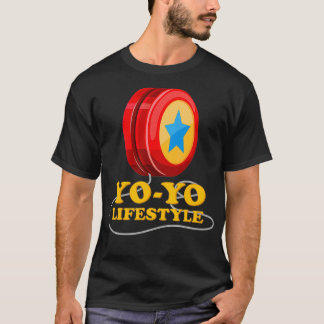 Yoyo Lifestyle Yoyo Ehibition Master Playing Yoyo T-Shirt