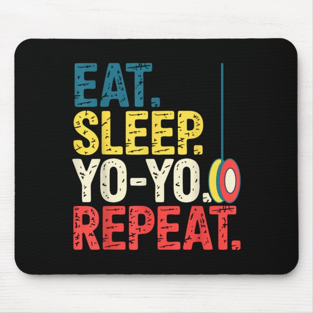 Yoyo Player Yo-yo Enthusiast  Mousepad (Vorne)