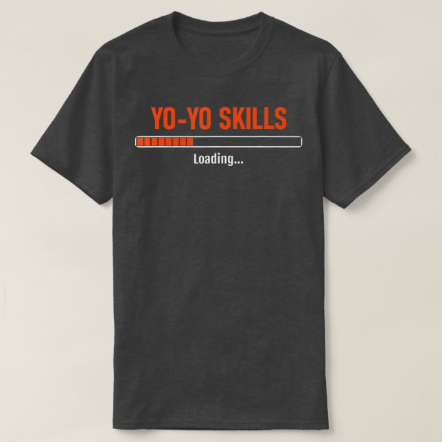 YoYo Skills Loading 70er 80er 90s Hobby Pastime Ol T-Shirt (Design vorne)