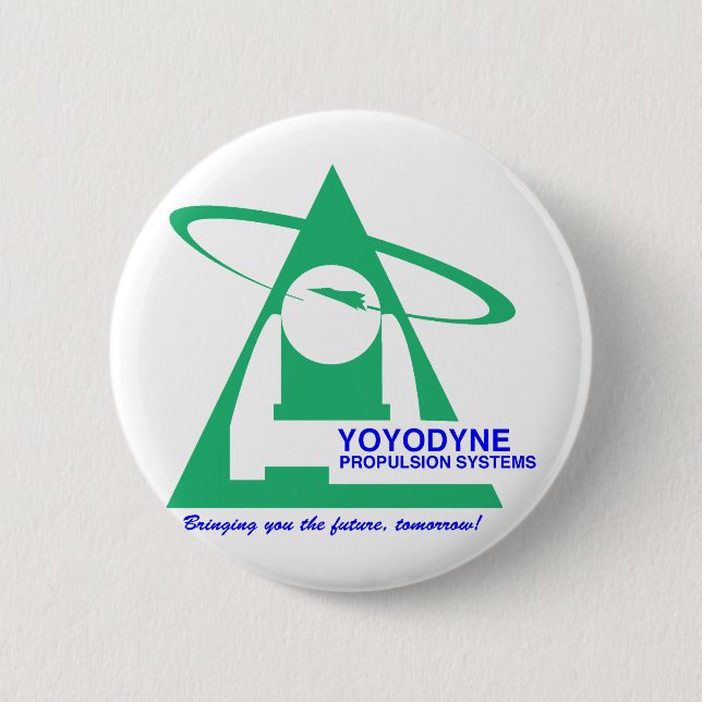 Yoyodyne Antrieb-T - Shirt Button (Vorderseite)