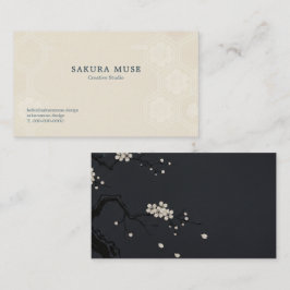 Yozakura Business Card – Night Sakura Premium Visitenkarte