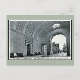 Ypres Menin Gate Memorial für britisches Interieur Postkarte