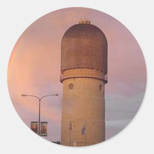 Ypsilanti Wasserturm Runder Aufkleber
