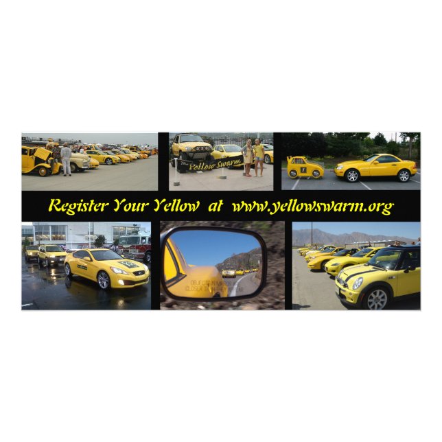 YS Gestell-Karte Werbekarte (Vorne)