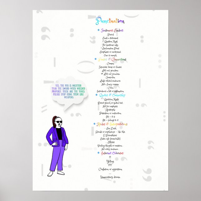 YSKTBN 2: Punctuations  Poster (Vorne)