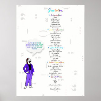 YSKTBN 2: Satzzeichen Poster