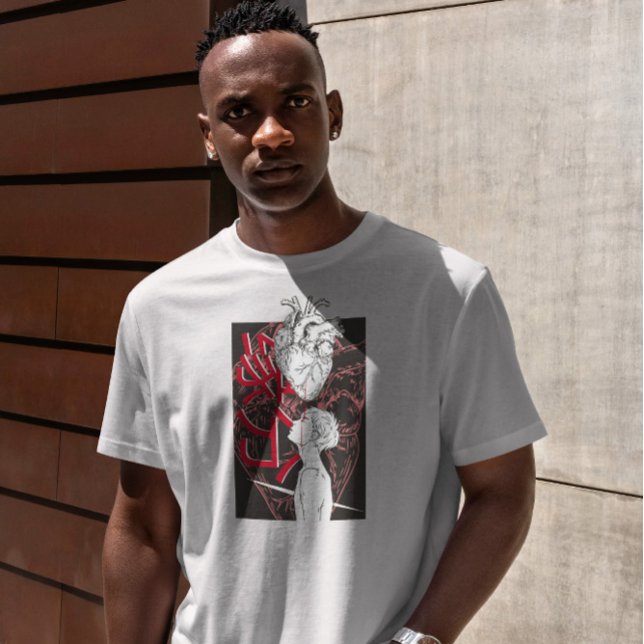 Yuanfen Chinesisches Herz T-Shirt (Von Creator hochgeladen)