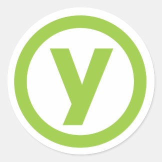 Yubico Circle "Y" Aufkleber