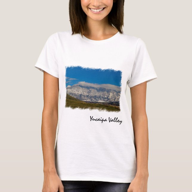Yucaipa Valley Snow T-Shirt (Vorderseite)