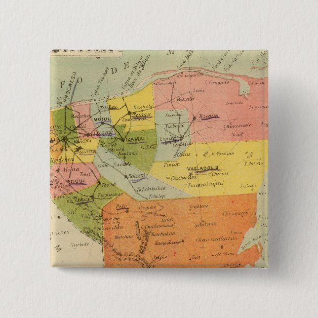 Yucatan, Mexiko 2 Button (Vorderseite)