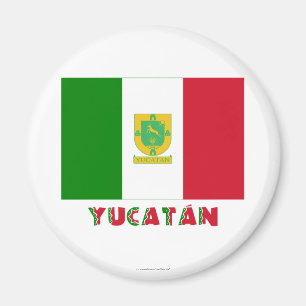 Yucatán nicht offizielle Flagge Magnet