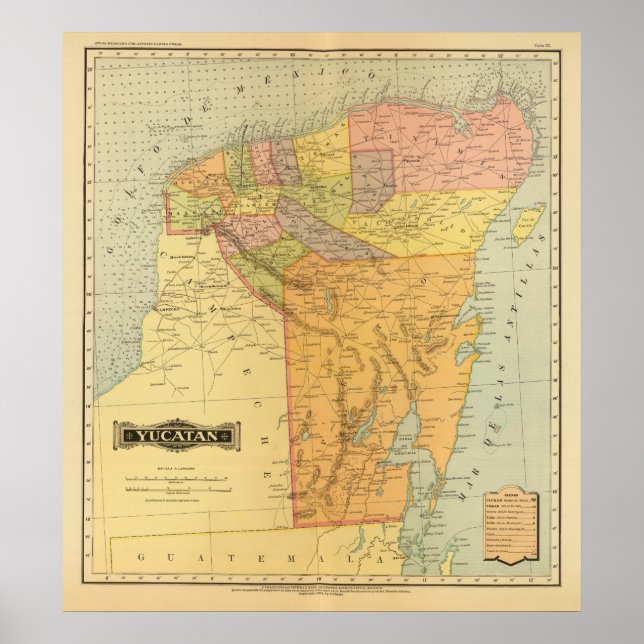 Yucatan Poster (Vorne)