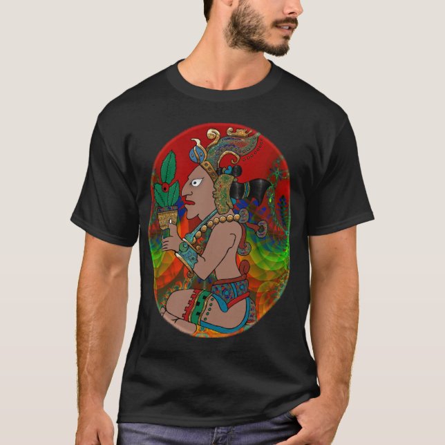 Yucatan Psychedelic Mexico Visiones T-Shirt (Vorderseite)