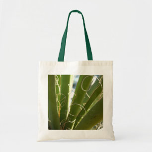 Yucca-Blätter Grüne Naturfotografie Tragetasche