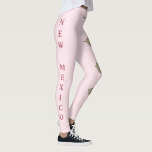 Yucca Leggings Fleur de l'État du Nouveau-Mexique