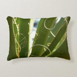 Yucca Verlasse grüne Naturfotografie Dekokissen