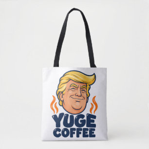 YUGE Coffee Smiling Tote-Tasche Tasche