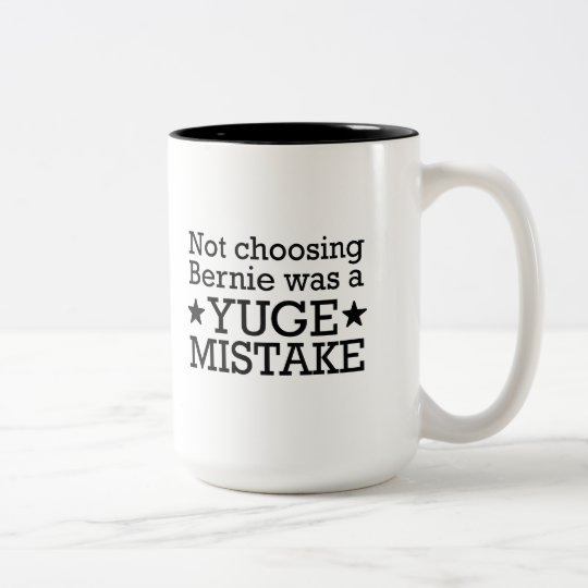 Yuge Fehler Zweifarbige Tasse