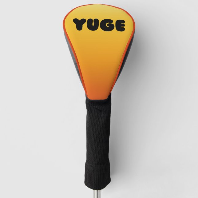 YUGE GOLF HEAD COVER HEADCOVER (Vorderseite)