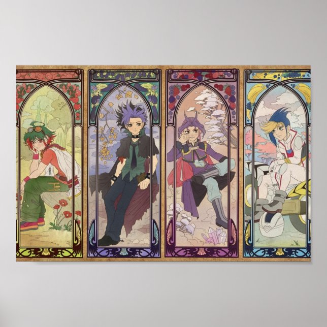 YuGiOh Arc V Poster (Vorne)