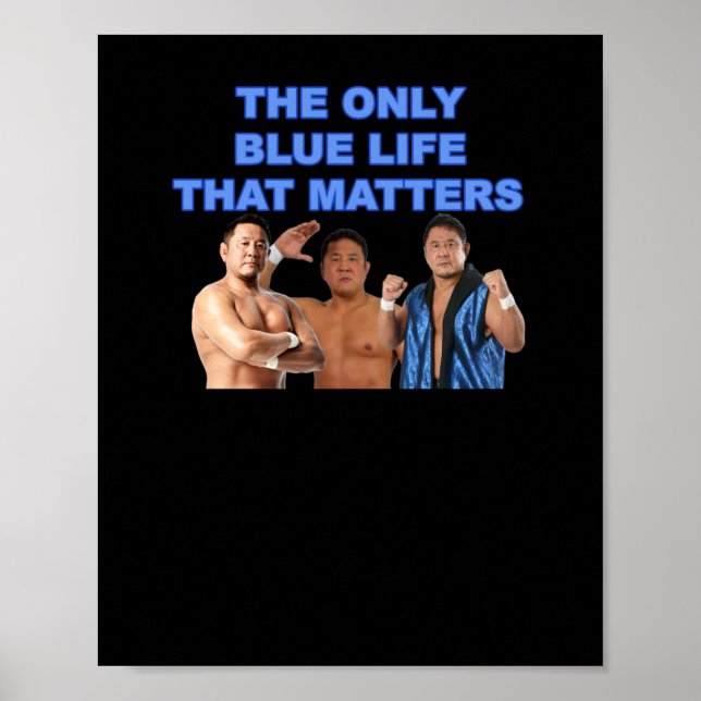 Yuji Nagata Lives Sticker Poster (Vorne)